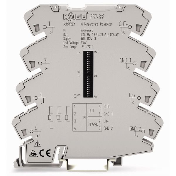 Temperature signal conditioner for Ni sensors Current and voltage outp image 3