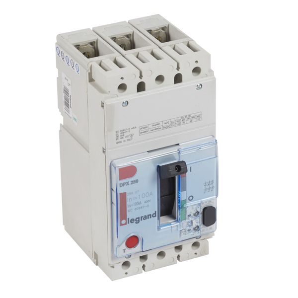 DPX L TRI 40A 100KA ELECTRON. image 1