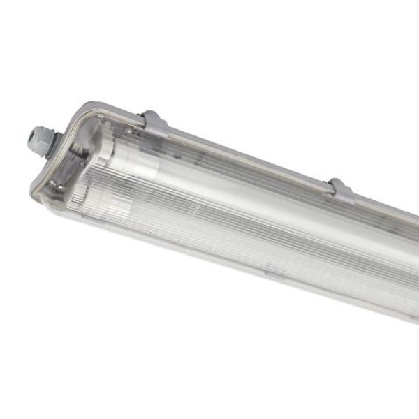 LED TL Luminaire with Tube - 2x9W 60cm 2160lm 4000K IP65 image 1