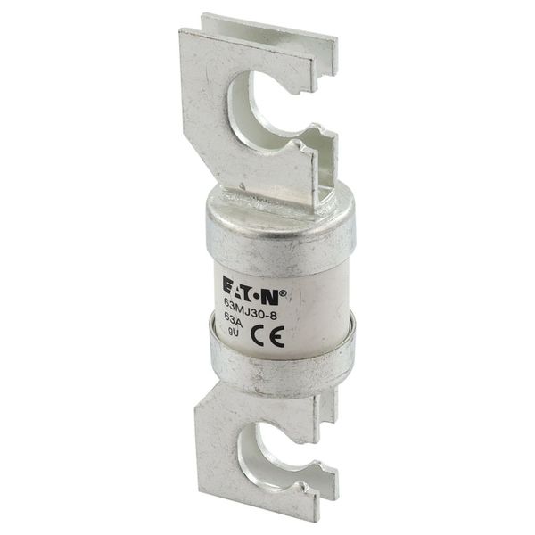 Utility fuse-link, LV, 63 A, AC 415 V, BS88/J, 31 x 110 mm, gL/gG, BS, 82mm fixing centres image 4