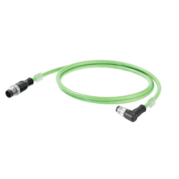 PROFINET Cable (assembled), M12 D-code – IP 67 straight pin, M12 D-cod image 1