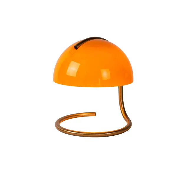 Lucide CATO - Table lamp - Ø 23,5 cm - 1xE27 - Orange image 1