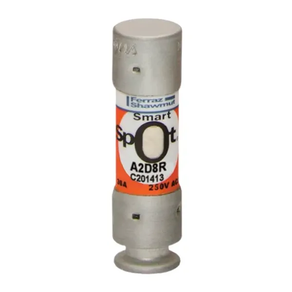 Fuse A2D-R Class RK1 Time-Delay 250VAC 250VDC 8A Ferrule SmartSpot® image 1