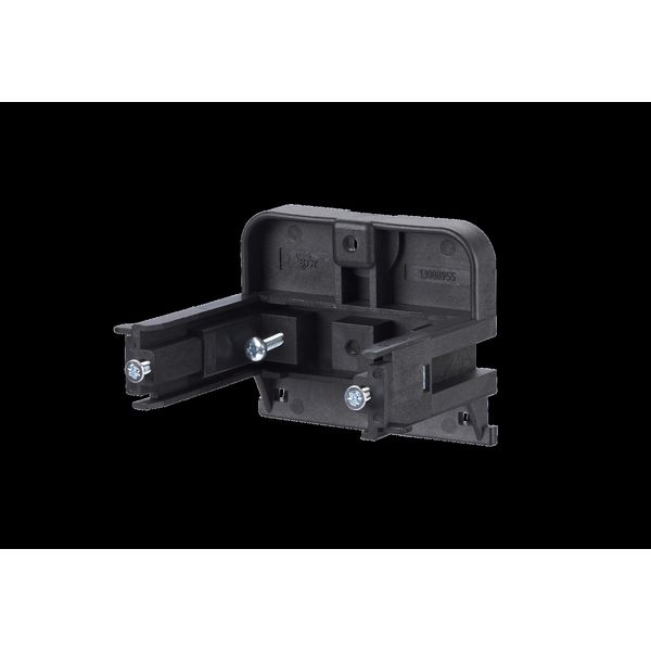 T-Slot mounting bracket for wall outlets - horizontal mounting 55 mm,  image 2