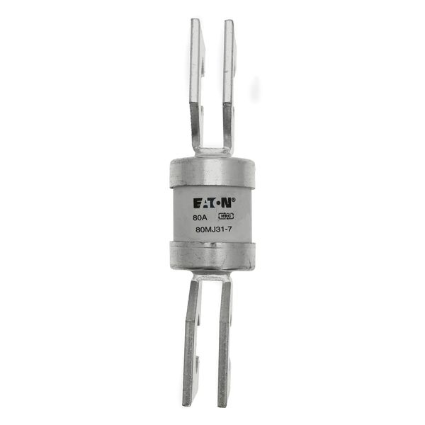 Utility fuse-link, LV, 80 A, AC 415 V, BS88/J, 31 x 131 mm, gL/gG, BS, 92mm fixing centres image 30