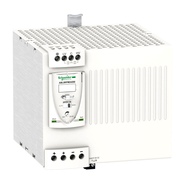 Regulated Switch Power Supply, 1 or 2-phase, 100..240V, 24V, 20 A image 4