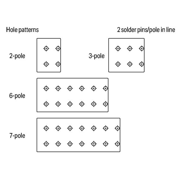 PCB terminal block push-button 1.5 mm² orange image 1