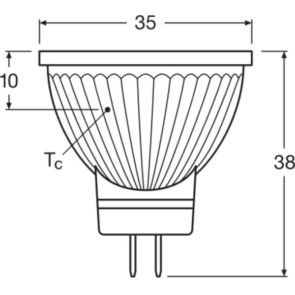 LED MR11 P 2.5W 840 GU4 image 7