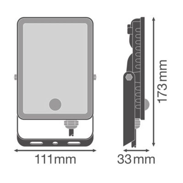 Essentials Floodlights Sensor 50W 6500K image 2