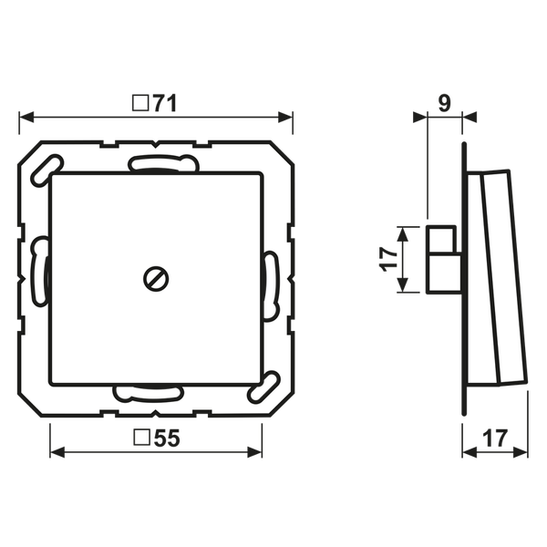 Cable outlet A590BFASWM image 3