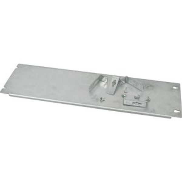 Mounting plate, +mounting kit, vertical, empty, HxW=200x1000mm image 4