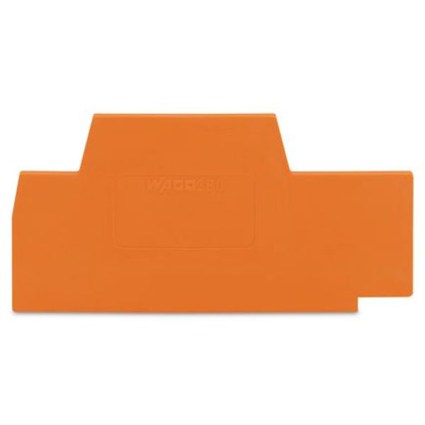 End and intermediate plate 2.5 mm thick orange image 3