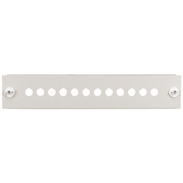 Front plate RMQ, for HxW=100x600mm, white image 1