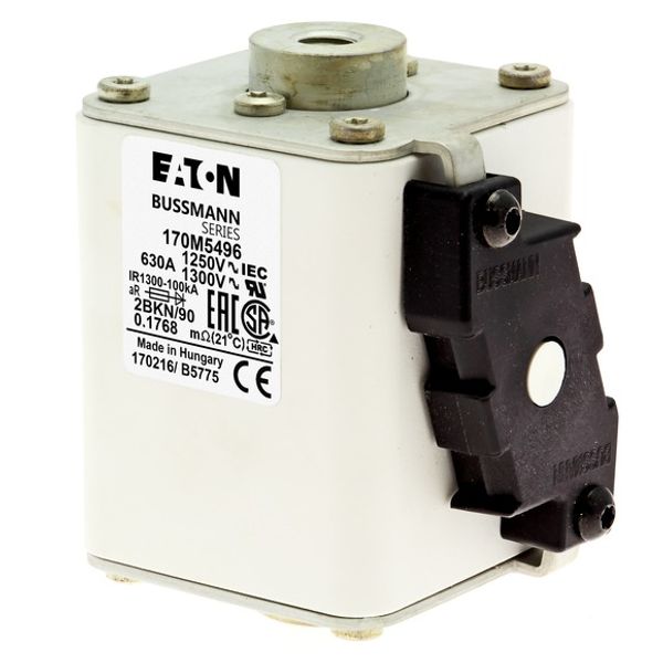 Fuse-link, high speed, 2000 A, AC 690 V, 2 x size 2, 59 x 149 x 69 mm, aR, IEC, single indicator image 2