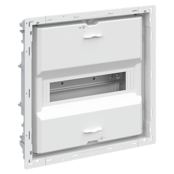 UK612EB Consumer unit , 347 mm x 362 mm x 97 mm, Flush mounting, 12 SU, IP30, Without Door image 2