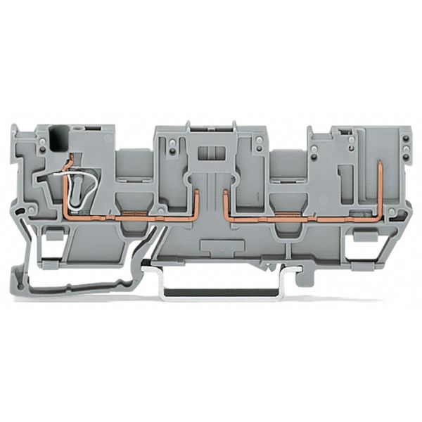 1-conductor/1-pin carrier terminal block with 2 jumper positions for D image 1