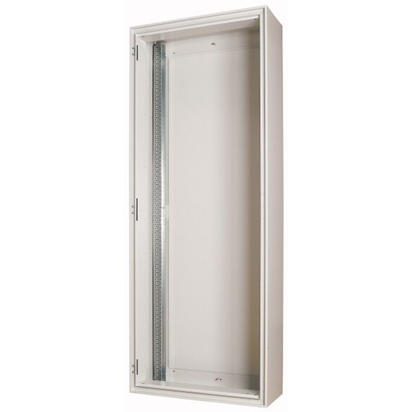 Floor-standing distribution board without door, IP55, HxWxD=2060x800x320mm image 1