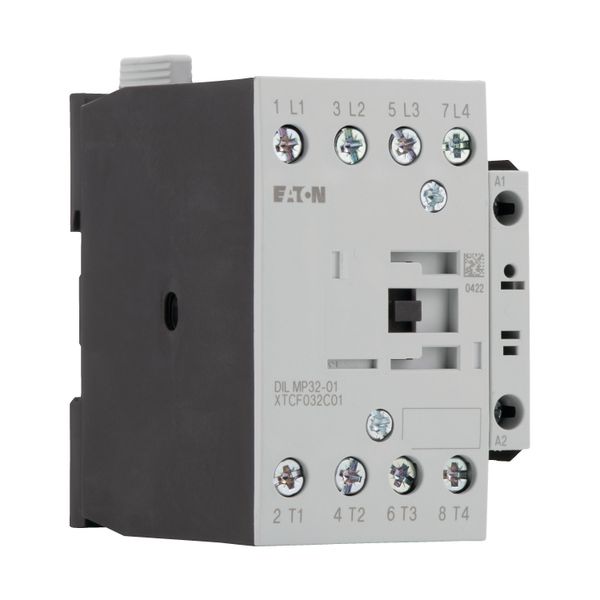 Contactor, 4 pole, 32 A, 1 NC, 230 V 50 Hz, 240 V 60 Hz, AC operation image 12