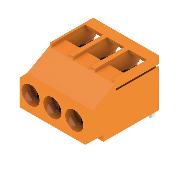 PCB terminal, 5.00 mm, Number of poles: 3, Conductor outlet direction: image 2