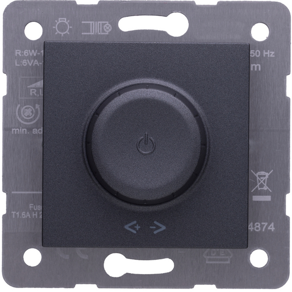 Karre Plus-Arkedia Dark Grey Florasan Dimmer 1-10V image 1