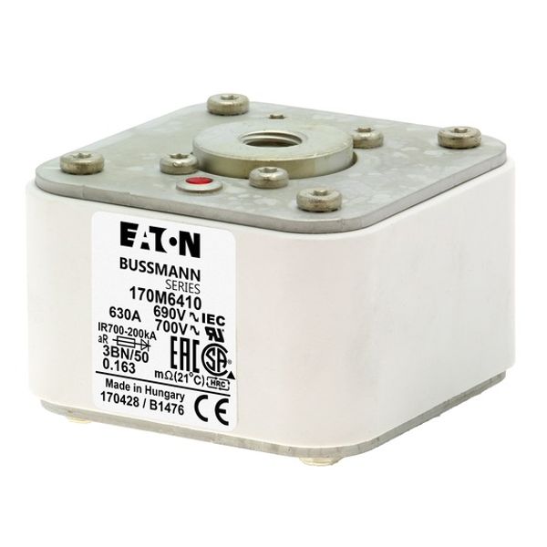 FUSE 900A 1250V 2//3BKN/75 AR image 3