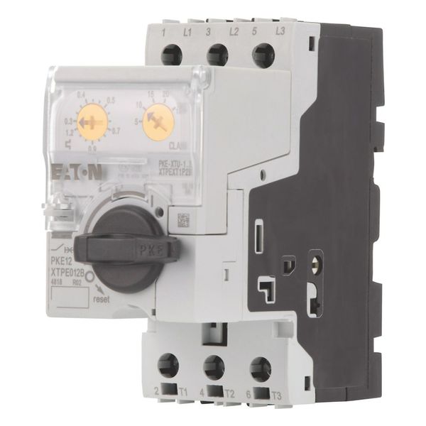Motor-protective circuit-breaker, Complete device with standard knob, Electronic, 0.3 - 1.2 A, 1.2 A, With overload release, Screw terminals image 12