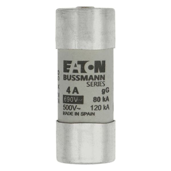 Fuse-link, LV, 4 A, AC 690 V, 22 x 58 mm, gL/gG, IEC, with striker image 6