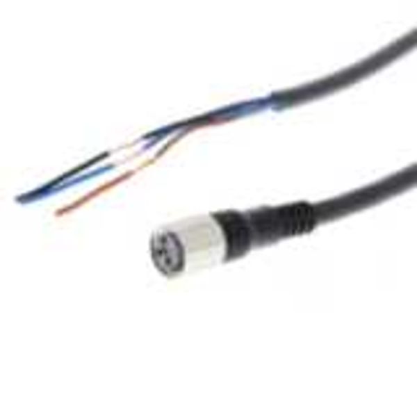 Sensor cable, M8 straight socket (female), 3-poles, PVC robot cable, I XS3F0260B image 1