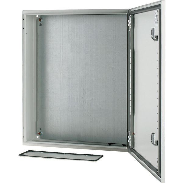 Wall enclosure with mounting plate, HxWxD=600x500x150mm image 4