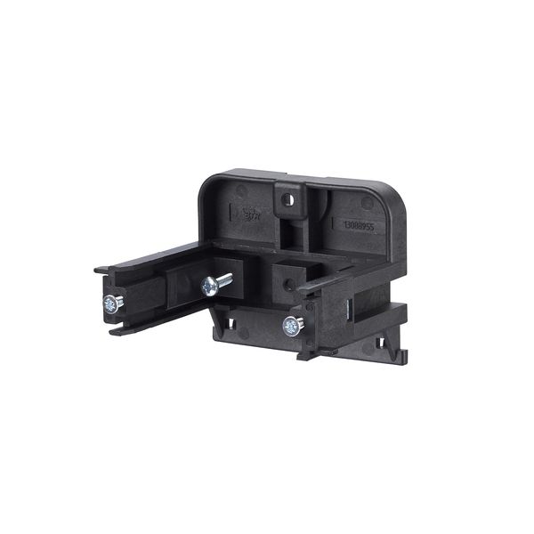 T-Slot mounting bracket for wall outlets - horizontal mounting 55 mm,  image 1