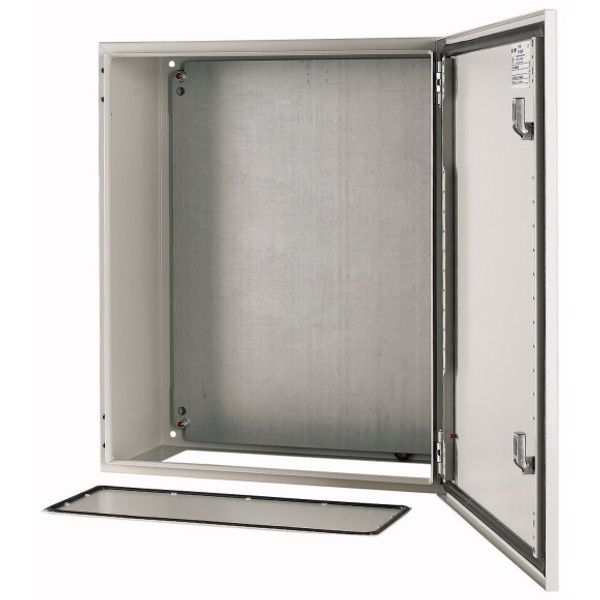 Wall enclosure with mounting plate, HxWxD=600x500x250mm image 3