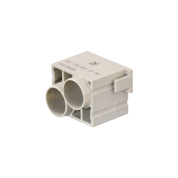 Module insert for industrial connector, Series: ConCept module, Crimp  image 1