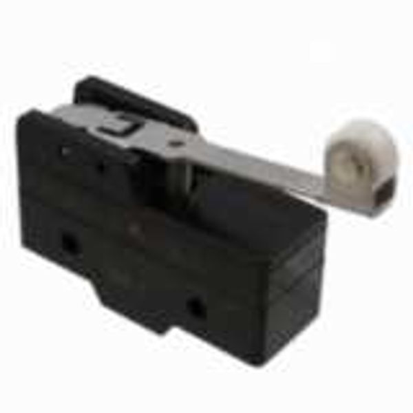 General purpose basic switch, hinge roller lever, SPDT, 15A, drip-proo image 2