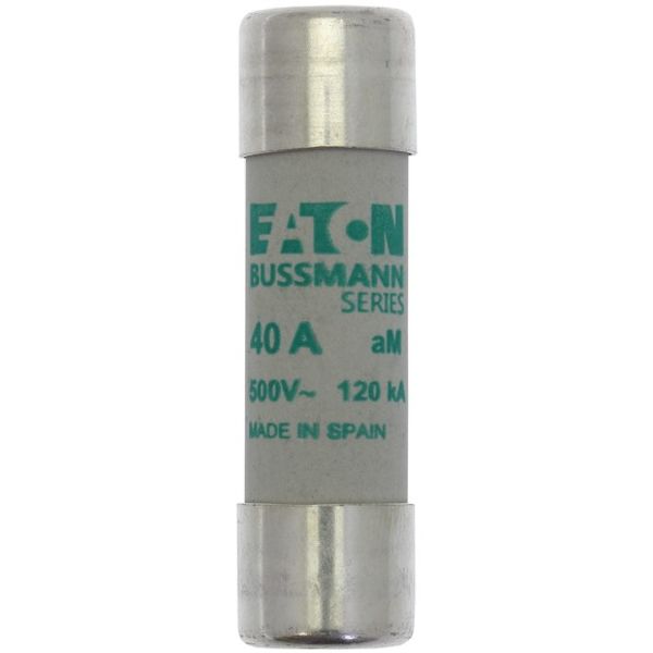 Fuse-link, LV, 40 A, AC 500 V, 14 x 51 mm, aM, IEC, with striker image 2