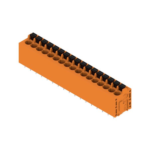 PCB terminal, 5.08 mm, Number of poles: 17, Conductor outlet direction image 2