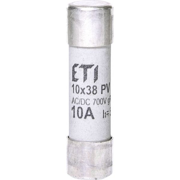 Fuse link, CH10x38 gR 10A/700V AC/DC image 1