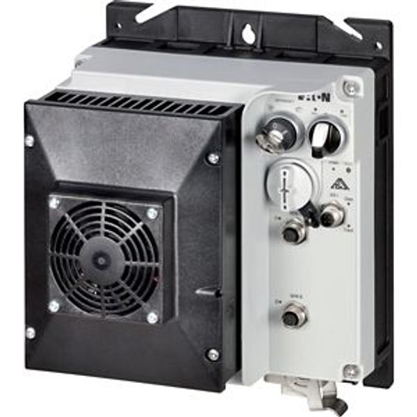 Speed controller, 8.5 A, 4 kW, Sensor input 4, 230/277 V AC, AS-Interface®, S-7.4 for 31 modules, HAN Q5, with fan image 13