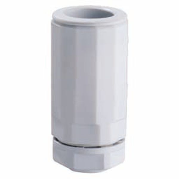 RELEASE CONDUIT-BOX UNION MORBIDX - IP67 - HALOGEN FREE - Ø 40MM - GREY RAL7035 image 1