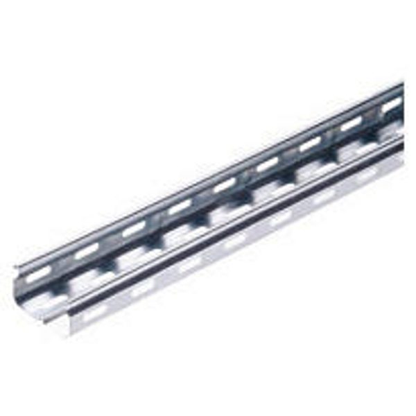 CABLE TRAY WITH TRANSVERSE RIBBING IN GALVANISED STEEL BRN35 - WIDTH 305MM - FINISHING: Z 275 image 1