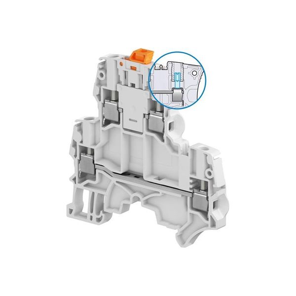 ZS4-D2-S-T2 SCREW DOUBLE DECK - GREY image 1