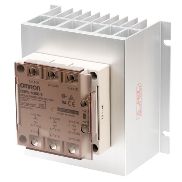 Solid-State relay, 2-pole, screw mounting, 45A, 264VAC max image 4