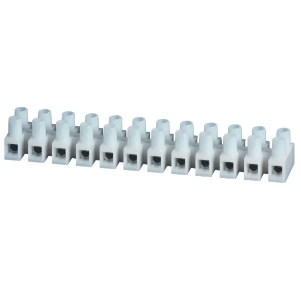 Thermoplastic connector strip LPA12-4 transparent image 1