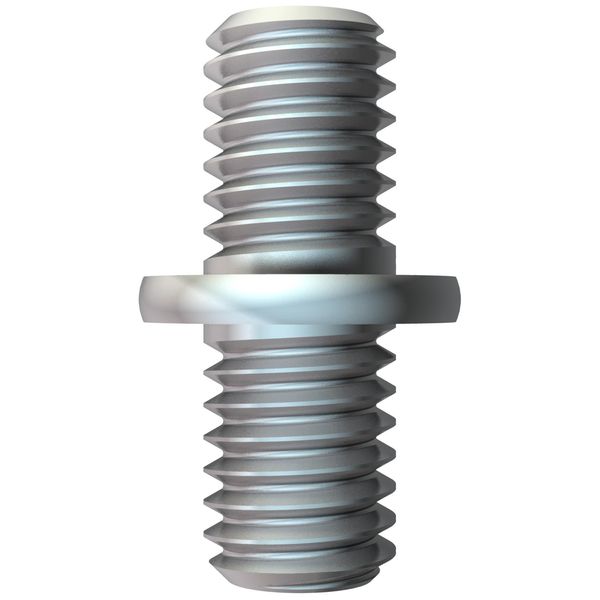 3100 M6 G  Double screw, M6, Steel, St, galvanized, DIN EN 12329 image 1