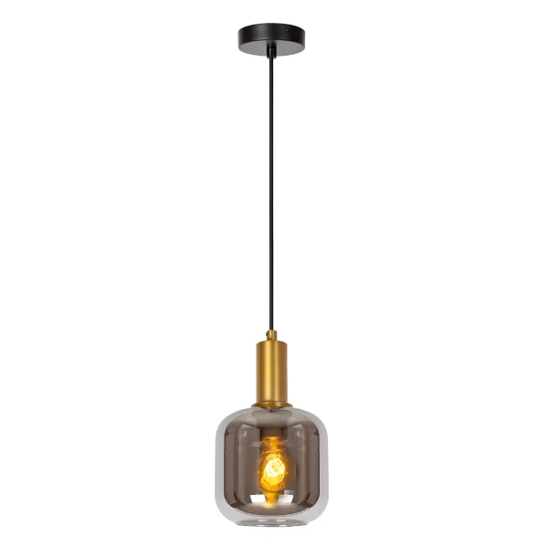 JOANET Pendant light-Smoke .-Ø16-1xE27-40W-Glass image 1