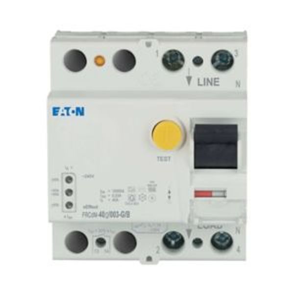 Digital residual current circuit-breaker, all-current sensitive, 40 A, 2p, 30 mA, type G/B image 3