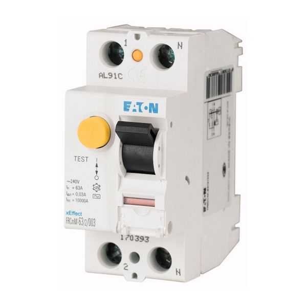 Residual current circuit breaker (RCCB), 40A, 2p, 30mA, type G/A image 7