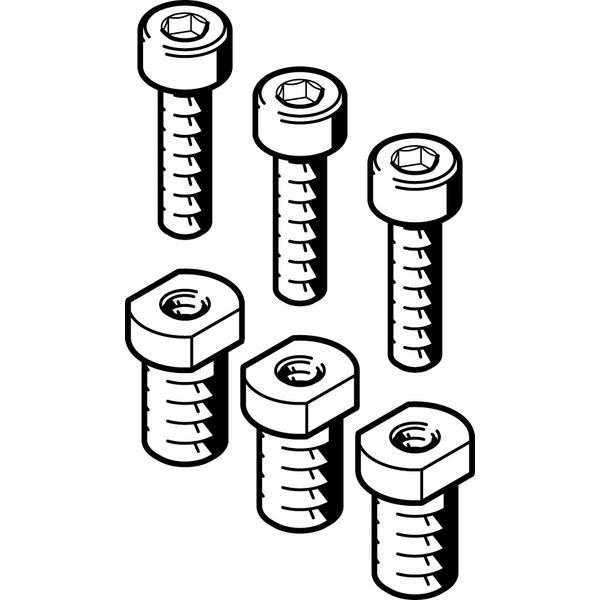 ZBV-M5-7 Connector sleeve (Pack size: 3) image 1