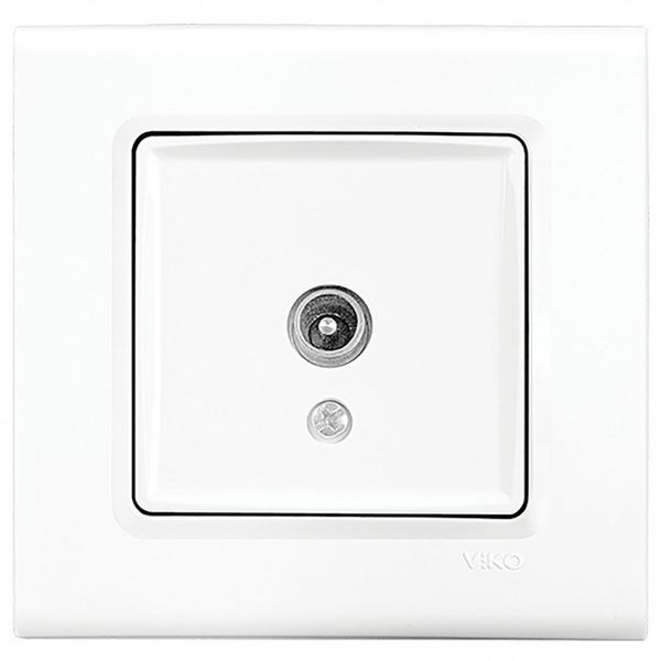 Linnera-Rollina TV Socket Transitive (8-12-dB) White image 1