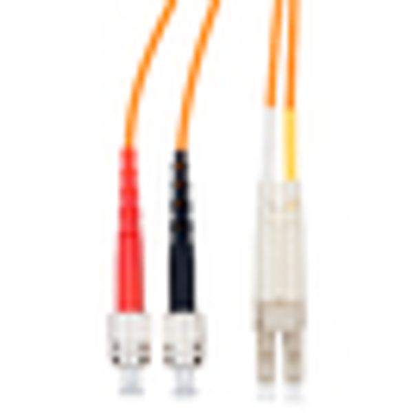 FO Patchcord Duplex LC/FC,62,5/125æm OM1, LS0H, orange, 2m image 6