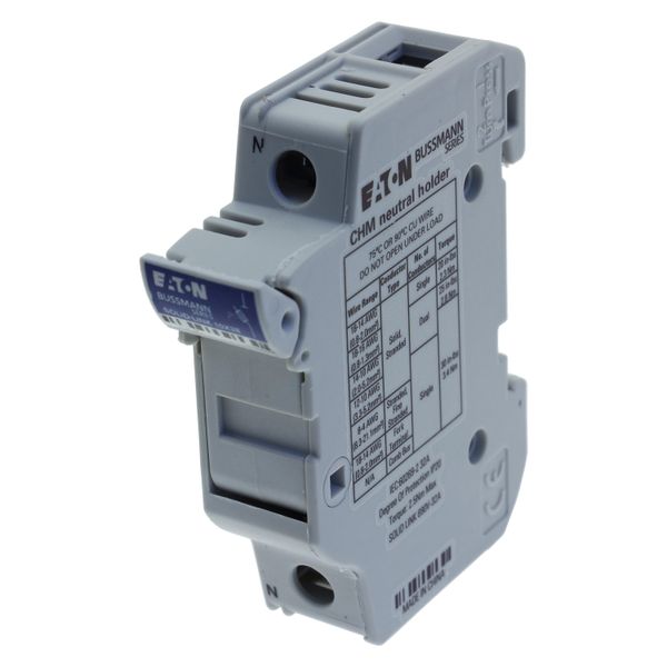 Fuse-holder, LV, 32 A, AC 690 V, 10 x 38 mm, neutral only, UL, IEC, DIN rail mount image 31